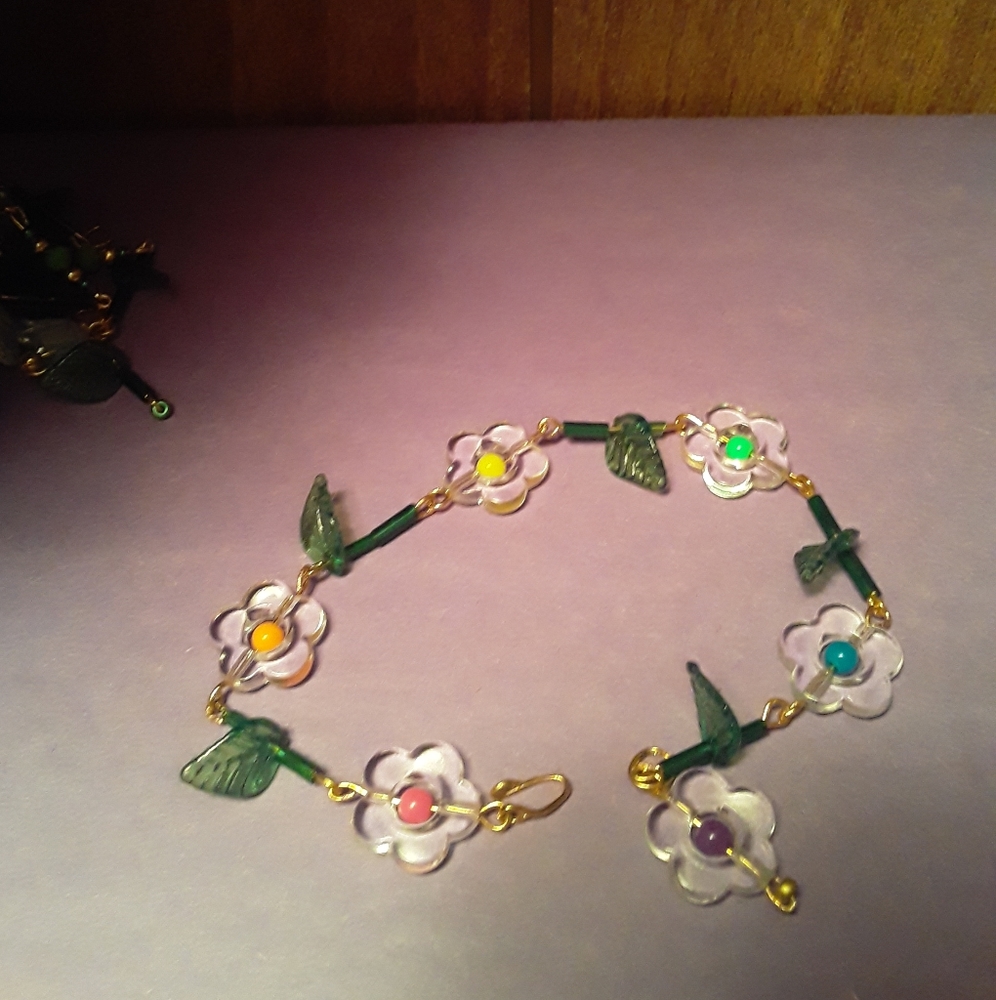 Handmade Flower Bracelet